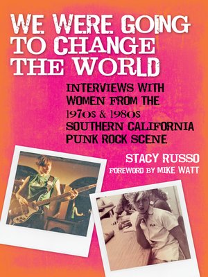 cover image of We Were Going to Change the World